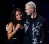 M Pokora et Christina Milian ont célébré leurs neuf ans d’amour à Saint-Tropez.

Exclusif - M. Pokora (Matt Pokora) et sa femme Christina Milian - Surprises - Enregistrement de l'émission "La boîte à secrets N°17", présentée par F.Bollaert sur France 3. © Christophe Clovis / Bestimage