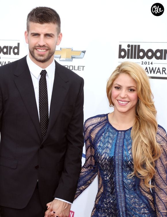 Gérard Piqué et sa compagne, la chanteuse Shakira, à l'occasion de la cérémonie des Billboard Music Awards 2014 à Las Vegas, le 18 mai 2014.

© FAMEFLYNET / BESTIMAGE