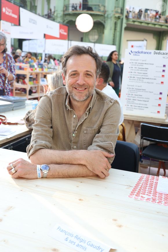 Francois-Régis Gaudry - Festival du Livre de Paris 2025 au Grand Palais à Paris le 11 avril 2025.
© Denis Guignebourg / Bestimage