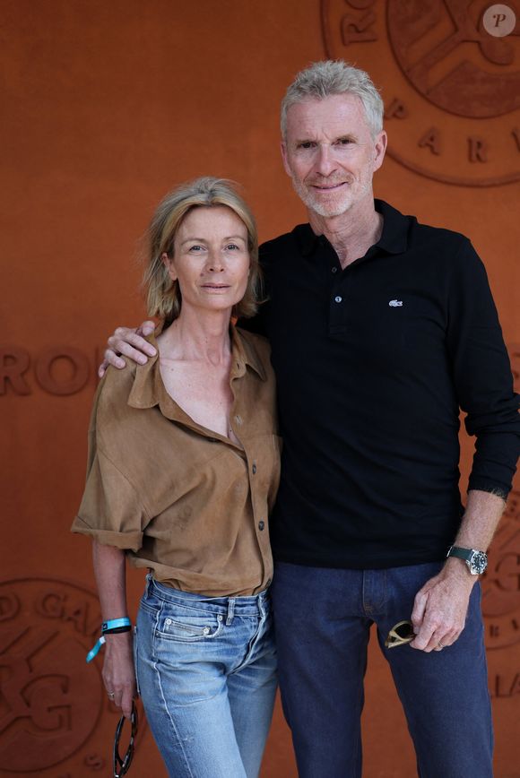 Denis Brogniart et sa femme Hortense au village lors des Internationaux de France de Tennis de Roland Garros 2025. Paris, le 29 mai 2025.
© Moreau/Jacovides/Bestimage