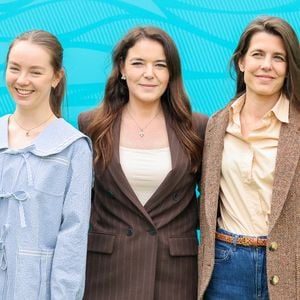 Mélanie-Antoinette de Massy, Charlotte Casiraghi et la princesse Alexandra de Hanovre lors de la sixième journée du Rolex Monte-Carlo Masters au Monte-Carlo Country Club de Monaco, le 10 avril 2026. © Claudia Albuquerque/Bestimage