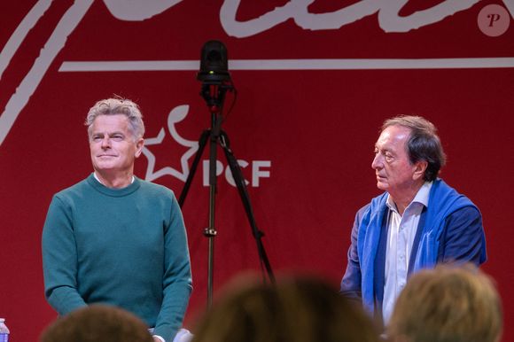 pour protéger la marque si quelqu'un d'extérieur à la famille venait à diriger

Fabien Roussel PCF et le Président E.Leclerc Michel-Edouard Leclerc débattent lors de la Fête de l'Humanité 2025 le 12 septembre 2025 à Bretigny sur Orge, France. Photo par Nasser Berzane/ABACAPRESS.COM