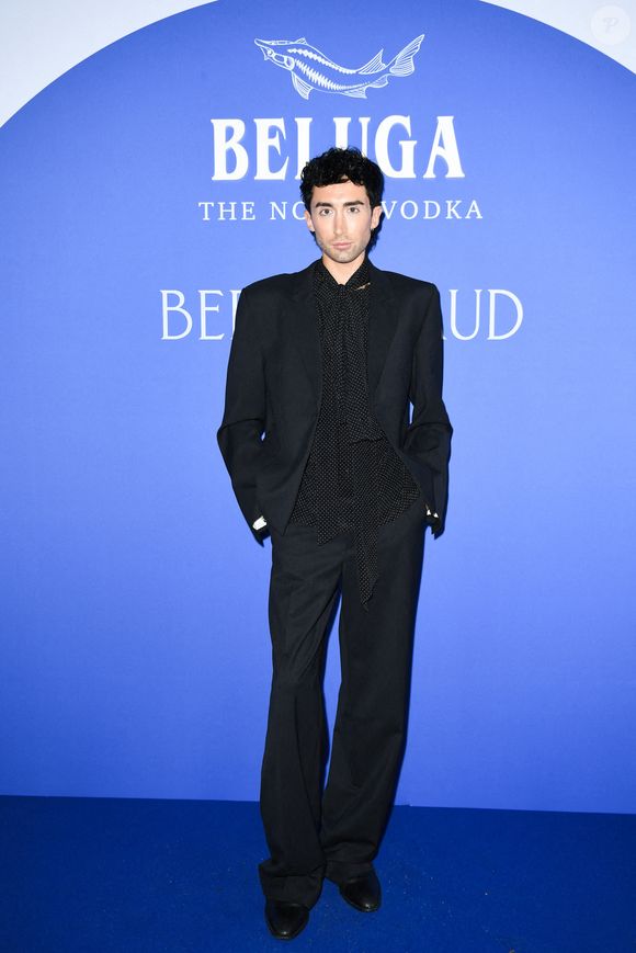 Lythan Cottaz lors du dîner Beluga x Bernardaud à l'hôtel Mona Bismarck à Paris, France, le 10 septembre 2025. Photo par Aurore Marechal/ABACAPRESS.COM