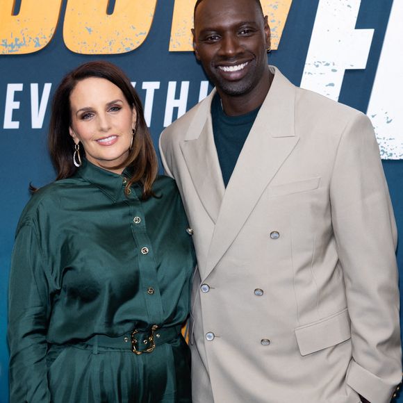 Helene Sy, Omar Sy à l'arrivée de la première de SHADOW FORCE, AMC Lincoln Square 13, New York, NY, 01 mai 2025. Photo de Ryan Billings/Everett Collection/ABACAPRESS.COM