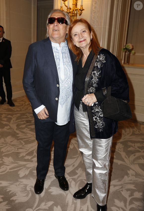 Gilbert Montagné et sa femme Nikole - Soirée de gala pour la Fondation de la Recherche en Physiologie, "Les Stéthos d'Or" au Four Seasons Hôtel George V à Paris le 24 mars 2025. ©
Marc Ausset-Lacroix/Bestimage