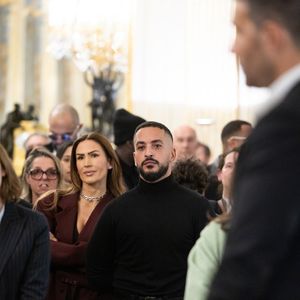 Vitaa, Slimane - Cérémonie de la remise de la médaille de chevalier de l'ordre des arts et des lettres à Alexandre Kirchhoff, PDG du label Capitol Music France par R.Dati au Ministère de la Culture à Paris le 9 janvier 2026.
Cyril Moreau / Bestimage