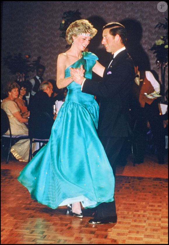 Charles et Diana le 31/10/1985 © Lionel Cherruault / Bestimage