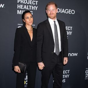 Le prince Harry, duc de Sussex et Meghan Markle, duchesse de Sussex, lors du 3ème gala annuel du projet "Healthy Minds" aux Spring Studios à New York, le 9 octobre 2025.
Zuma Press / Bestimage