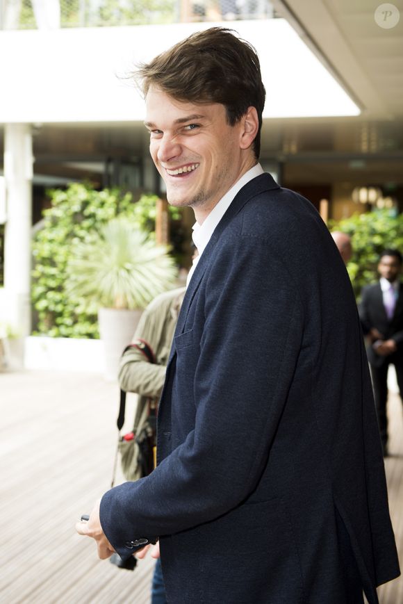 Yannick Agnel dans le village des internationaux de France de tennis de Roland Garros à Paris, France, le 8 juin 2019. ©JB Autissier / Panoramic / Bestimage