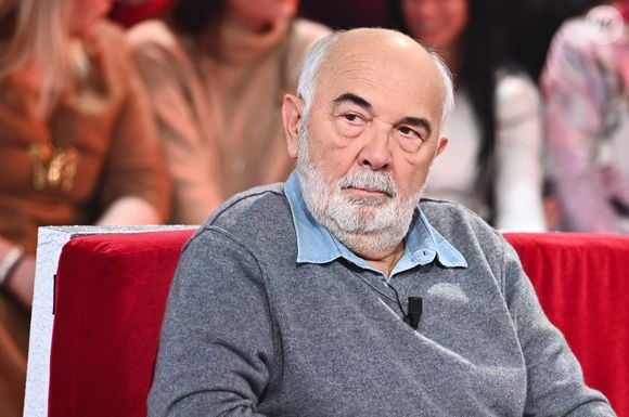 Exclusif - Gérard Jugnot - Enregistrement de l'émission Vivement dimanche consacrée à l'équipe du Splendid au studio Rive Gauche, presentée par Michel Drucker . Diffusion sur France 3 le 23/02/2025. présentée par M.Drucker, diffusée le 23 février 2025 sur France 3.
© Guillaume Gaffiot / Bestimage