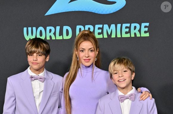 Milan Piqué Mebarak, Shakira et Sasha Piqué Mebarak. Avant-première de « Zootopie 2 » des studios Walt Disney au Théâtre El Capitan, Hollywood, Californie, jeudi 13 novembre 2025.
© AGENCE / BESTIMAGE