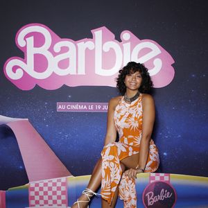 Exclusif - Vaimalama Chaves (Miss France 2019) - Avant-première du film "Barbie" au Grand Rex à Paris le 18 juillet 2023. © Denis Guignebourg/Bestimage