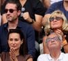 Clémentine, la compagne de R.Gasquet, Maryse Gasquet (au second plan), la mère de R.Gasquet, et les proches du tennisman - Dernier match de sa carrière pour R.Gasquet, battu par J.Sinner (6-3, 6-0, 6-4) lors des Internationaux de France de Tennis de Roland Garros 2025, le 29 mai 2025.
© Jacovides / Moreau / Bestimage