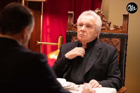 Exclusif - Michel Sardou - Enregistrement de l'émission "Le Grand Restaurant" à Paris, qui sera diffusée le 3 février 2021 sur M6 © Philippe Leroux / Bestimage