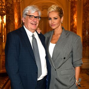 EXCLUSIF - Jean Pierre Barbero, le Conservateur et Directeur du Musée Masséna à Nice, et Adriana Karembeu pour une soirée unique dans les salons du Musée Masséna à Nice, le 22 janvier 2026, au profit de la Fondation Claude Pompidou© Bruno Bebert/Bestimage