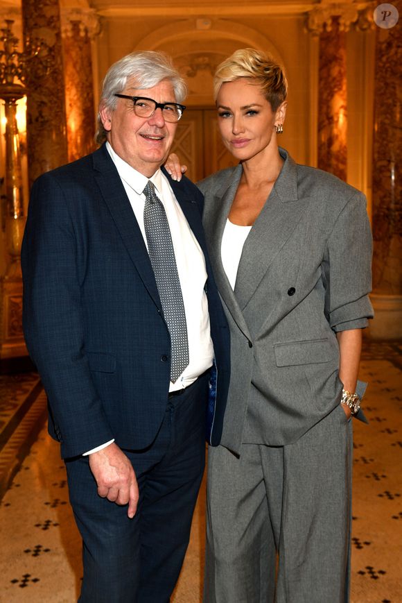 EXCLUSIF - Jean Pierre Barbero, le Conservateur et Directeur du Musée Masséna à Nice, et Adriana Karembeu pour une soirée unique dans les salons du Musée Masséna à Nice, le 22 janvier 2026, au profit de la Fondation Claude Pompidou© Bruno Bebert/Bestimage