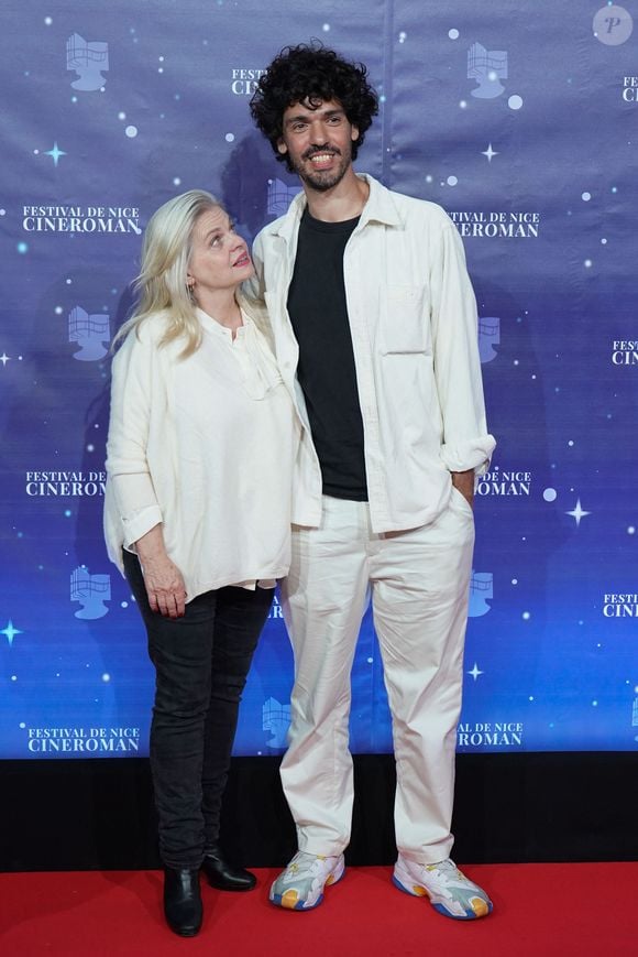 Isabelle Nanty - Rudy Milstein lors de la 5ème édition du festival Cinéroman à Nice le 3 octobre 2023.
© Norbert Scanella / Panoramic / Bestimage