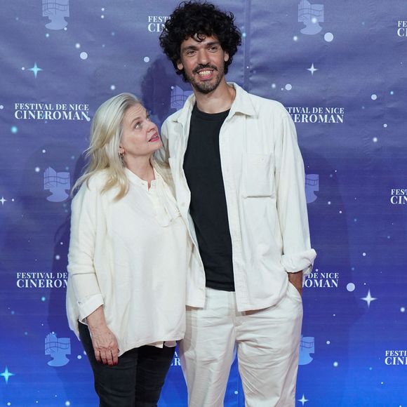Isabelle Nanty - Rudy Milstein lors de la 5ème édition du festival Cinéroman à Nice le 3 octobre 2023.
© Norbert Scanella / Panoramic / Bestimage