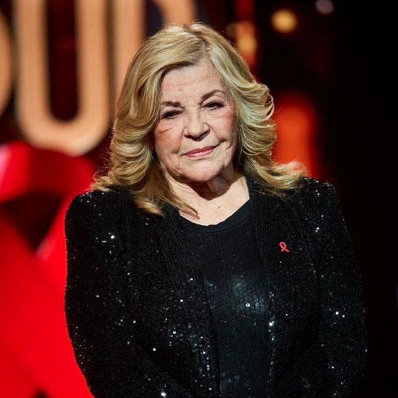 Nicoletta lors de l'enregistrement de l'émission "Les stars s'unissent pour le Sidaction" au théâtre Marigny à Paris, France, le 11 mars 2025. L'émission sera diffusée en prime le 22 mars sur France 2. © Guirec-Moreau/ Bestimage