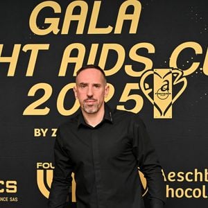 Franck Ribéry durant la soirée de Gala au Fairmont hotel à Monaco après  la cinquième édition de la Fight Aids Cup, un match de football caritatif qui s'est déroulé au stade Louis II à Monaco, le 22 janvier 2025, qui a opposé l'équipe du Cirque FC de la princesse Stéphanie et les Barbagiuans du prince Albert. 
© Bruno Bebert / Bestimage