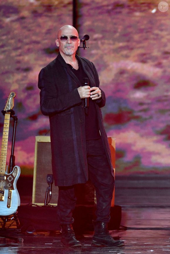 Exclusif - Florent Pagny - Enregistrement de l'émission "La chanson de l'année" dans les Arènes de Nîmes, présentée par N.Aliagas et diffusée le 17 juin sur TF1
© Bruno Bebert-Christophe Clovis / Bestimage