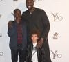 Le jeune comédien Lionel Louis-Basse avec qui il a joué dans "Yao" et qui fête maintenant ses 25 ans
Lionel Louis-Basse, Aristote Laios et Omar Sy - Avant-première du film "Yao" au cinéma Le Grand Rex à Paris le 15 janvier 2019. © Coadic Guirec/Bestimage