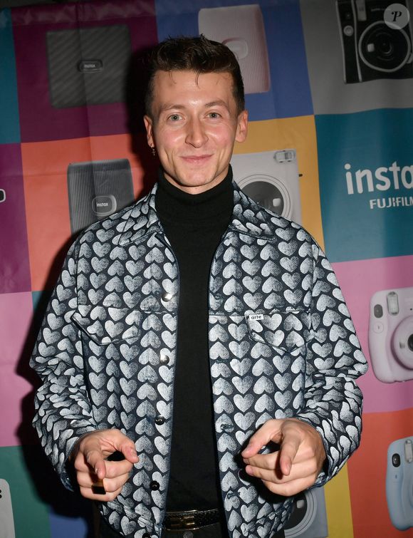 Stanislas Souffoy-Rittner (Star Academy 2022) - Link Party pour le lancement de l'instax Square Link by Fujifilm au Chéper à Paris le 24 novembre 2022. © Veeren/Bestimage