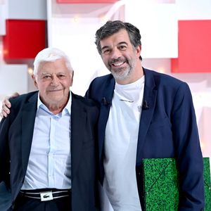 Exclusif - Stephane Plaza et son père Raymond Plaza - Enregistrement de l'émission "Vivement Dimanche", présentée par M.Drucker et diffusée le 13 mars sur France 2
© Guillaume Gaffiot / Bestimage