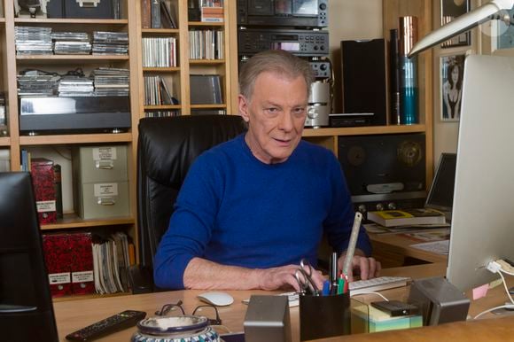 Herbert Leonard et sa femme Cléo chez eux à Barbizon en 2016. © JLPPA / Bestimage