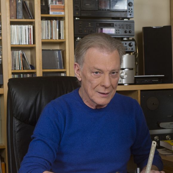 Herbert Leonard et sa femme Cléo chez eux à Barbizon en 2016. © JLPPA / Bestimage