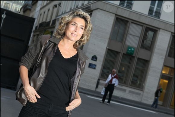Marie-Ange Nardi au Palais Brongniart de Paris pour le cocktail de rentrée de TF1 en 2020 © Bordenave Moreau Bestimage