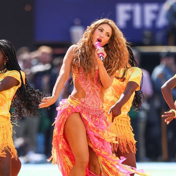 Shakira a aussi demandé la contribution de certaines personnalités et structures.

Shakira se produit lors de la mi-temps de la finale de la Coupe du monde de la FIFA entre l’Espagne et l’Argentine, au New York New Jersey Stadium, à East Rutherford, aux États-Unis, le dimanche 19 juillet 2026. Crédit photo : © William Volcov/ZUMA Press Wire / Bestimage