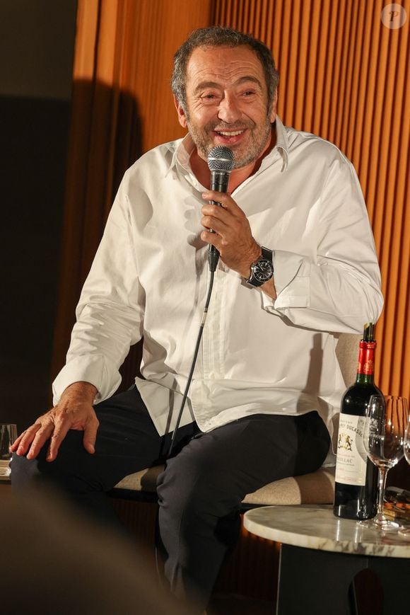 Patrick Timsit - Festival International du Film de Pauillac "Les Vendanges du 7eme Art "au Château d'Armailhac à Pauillac le 9 juillet 2025. © Jean-Marc Lhomer/Bestimage