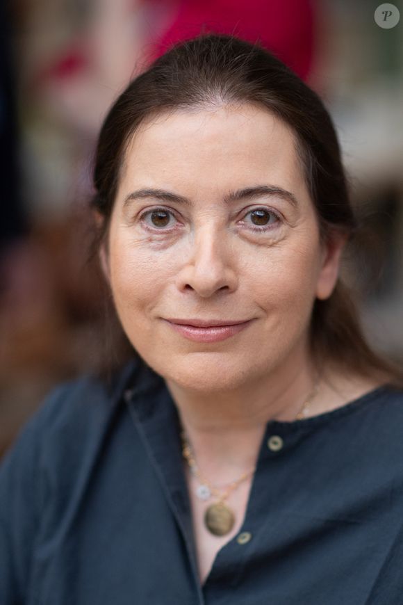 Anne Goscinny au Festival du Livre de Paris au Grand Palais à Paris, France, le 12 avril 2025. Photo par Aurore Marechal/ABACAPRESS.COM
