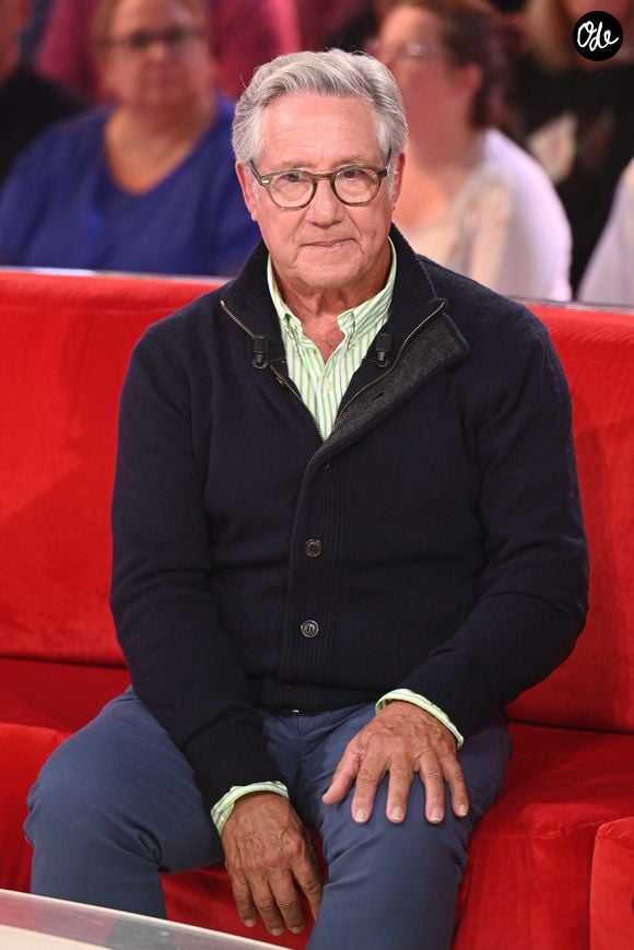 Exclusif - Patrick Sabatier - Enregistrement de l'émission Vivement dimanche au studio Rive gauche, presentée par Michel Drucker . Diffusion sur France 3 le 25/10/2026. © Guillaume Gaffiot / Bestimage