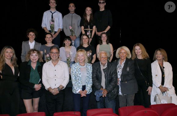 Exclusif - Audrey Belmondo, Grâce de Capitani, Olivier Belmondo, Isabelle Aubret, Alain Belmondo, Comtesse Martine de Leseleuc, Cyrielle Clair, Nicole Calfan et les Élèves - Audition de la Promotion 2024 de l’École « L’Entrée des Artistes » d’Olivier Belmondo au Théâtre des Mathurins à Paris le 17 Juin 2024. 

© Bertrand Rindoff / Bestimage