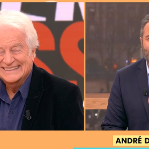 Bruce Toussaint a reçu André Dussollier dans "Bonjour !", le 9 décembre, sur TF1