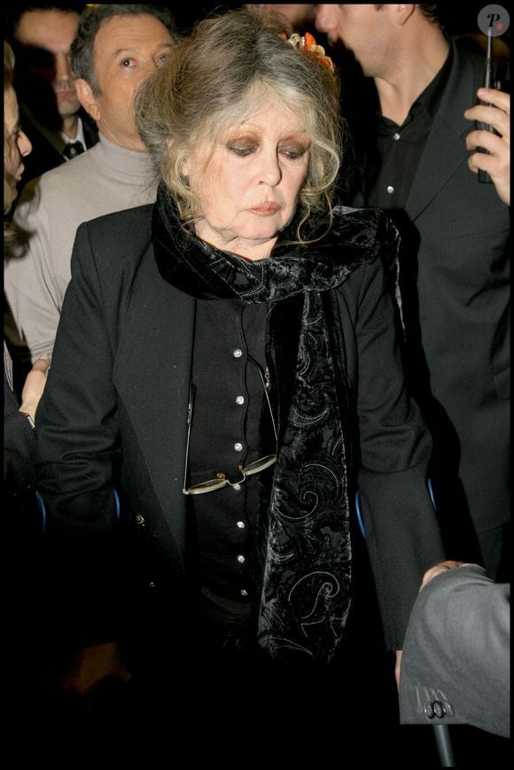 Archives - Brigitte Bardot. Noel des animaux de la S.P.A au palais des sports Marcel Cerdan. © Guillaume Gaffiot / Bestimage