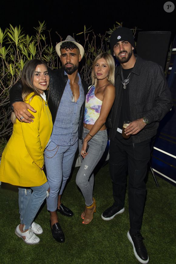 Exclusif - guest, Jonathan Matijas Sarah Lopez, Anthony Alcaraz - Soirée du groupe Martell Blue Swift sur la suite Sandra and Co lors du 72ème Festival International du Film de Cannes le 20 mai 2019.
© Pierre Perusseau/Bestimage