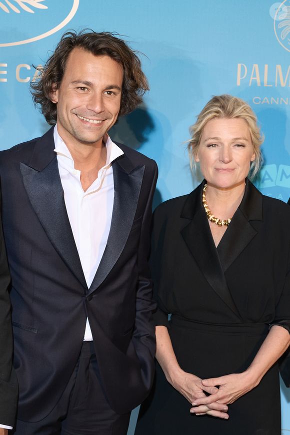 Bertrand Chameroy, Anne-Elisabeth Lemoine - Photocall du dîner d'ouverture du 77ème Festival International du Film de Cannes, au Carlton. Le 14 mai 2024
© Borde-Jacovides-Moreau / Bestimage