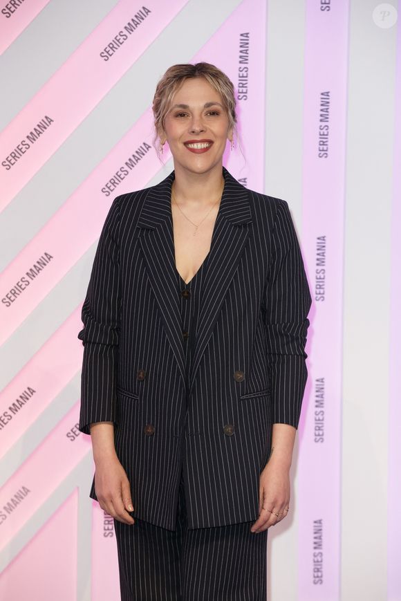 Alysson Paradis au photocall de la cérémonie de clôture du festival Series Mania à Lille le 28 mars 2025. © Stéphane Vansteenkiste / Bestimage