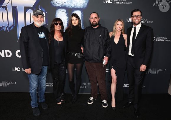 Rob Reiner, Michele Reiner, Romy Reiner, Nick Reiner et leur famille à la première de "Spinal Tap II : The End Continues" de Bleecker Street à Los Angeles à l'Egyptian Theatre le 9 septembre 2025. Backgrid USA / Bestimage