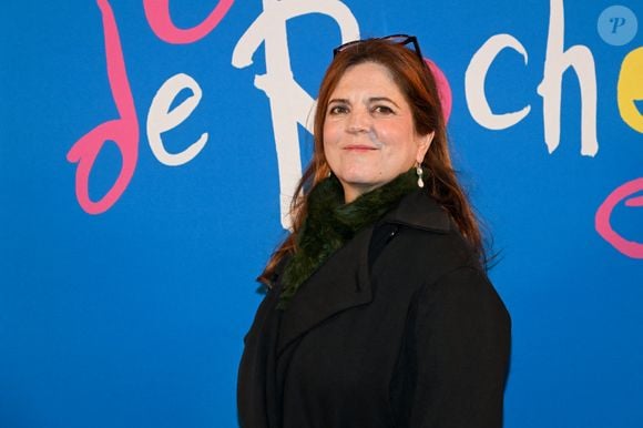 Exclusif - Agnès Jaoui - Première de la comédie musicale "Les Demoiselles de Rochefort" sur la scène du théâtre du Lido à Paris le 2 octobre 2025. @LIONEL URMAN  / BESTIMAGE