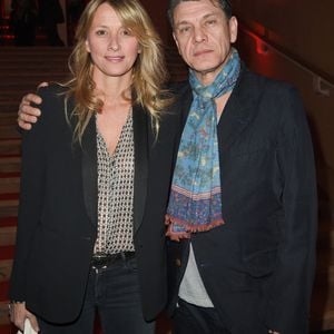 Marc Lavoine et Sarah Poniatowski - Soirée bicentenaire des Caisses d'Epargne au Palais de Chaillot à Paris, France, le 21 mars 2018. © Coadic Guirec/Bestimage