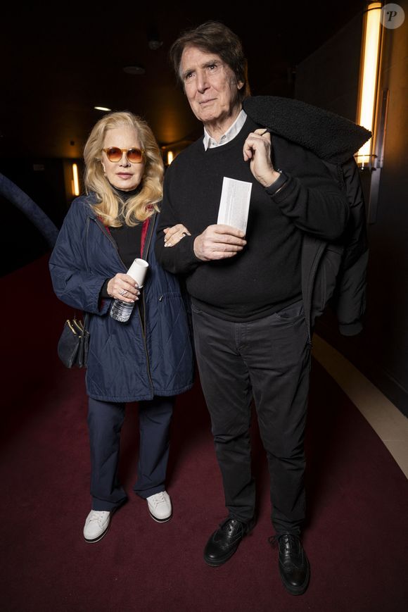 Sylvie Vartan et son mari Tony Scotti - Hélène (Hélène Rolles) en concert exceptionnel au Théâtre Marigny à Paris pour 2 soirs. Paris le 7 mars 2025.
© Pierre Perusseau / Tiziano da Silva / Bestimage