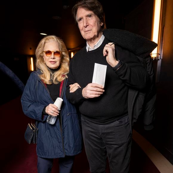 Sylvie Vartan et son mari Tony Scotti - Hélène (Hélène Rolles) en concert exceptionnel au Théâtre Marigny à Paris pour 2 soirs. Paris le 7 mars 2025.
© Pierre Perusseau / Tiziano da Silva / Bestimage