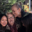 Entourée de Jade, Joy et de "mamie Rock", Laeticia Hallyday fait passer un message très important