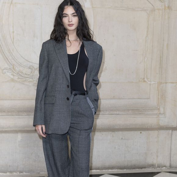 Deva Cassel - Arrivées au défilé Christian Dior au Musée Rodin pour la Collection Haute Couture Printemps/Eté 2025 lors de la Fashion Week de Paris (PFW), France,le 27 janvier 2025. © Olivier Borde/Bestimage