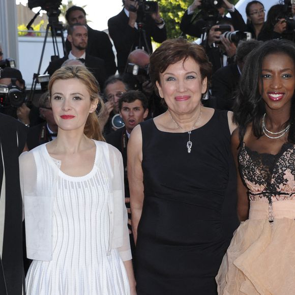 Audrey Pulvar, Roselyne Bachelot Narquin, Elisabeth Bost et Hapsatou Sy arrivant pour la projection d'Immigrant qui s'est tenue au Palais des Festivals à Cannes, France, le 24 mai 2013, dans le cadre du 66e Festival de Cannes. Photo by Aurore Marechal/ABACAPRESS.COM