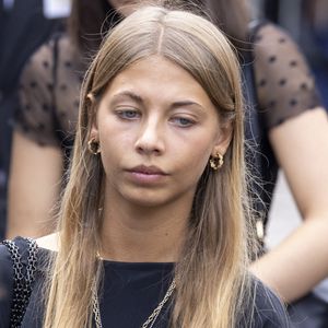 Stella Belmondo - Sorties - Obsèques de Jean-Paul Belmondo en l'église Saint-Germain-des-Prés, à Paris le 10 septembre 2021.
© Cyril Moreau / Bestimage